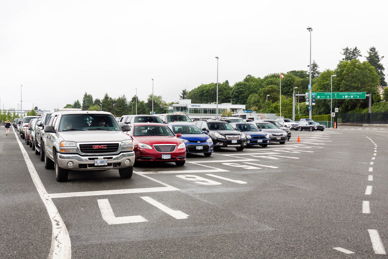 Illustration for article titled Pics from the 2017 North Island Road Trip: 2017-06-18 at Duke Point Ferry Terminal and All Caddy Pics